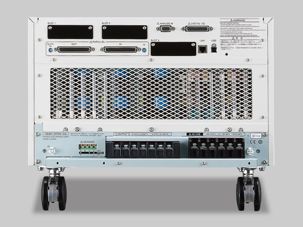 PCR6000WE2 バックパネル