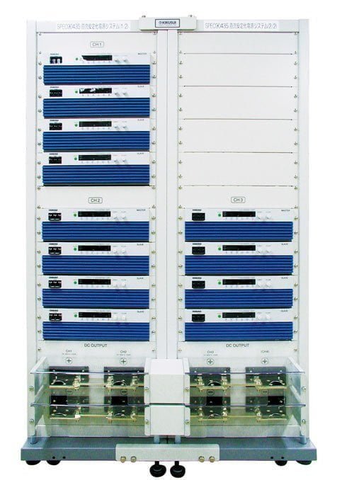 32kW×3ch直流電源システム （PAT-T実装システム）