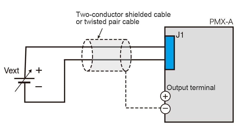 外部電圧（Vext）によるコントロール