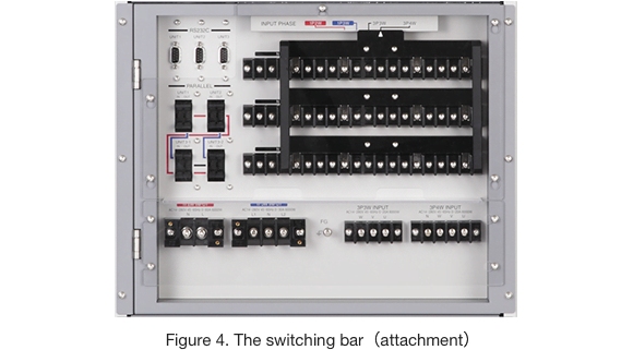 写真4　切替板（アタッチメント）