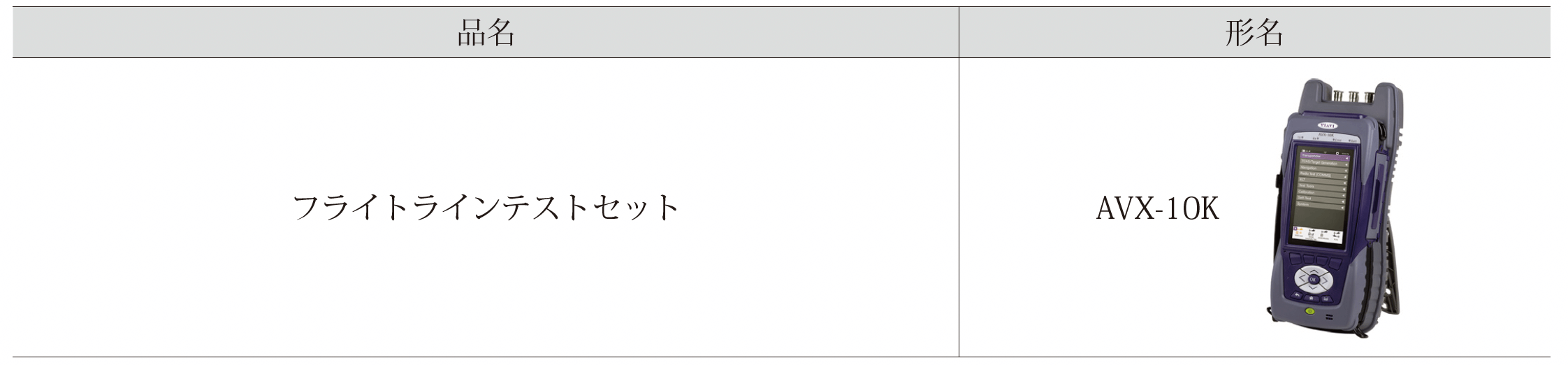 代替機種