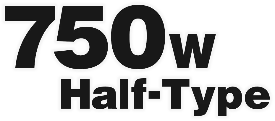 PAGシリーズ 750Wハーフサイズタイプ