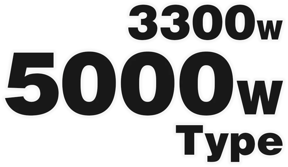 PAGシリーズ 3300W/5000Wタイプ