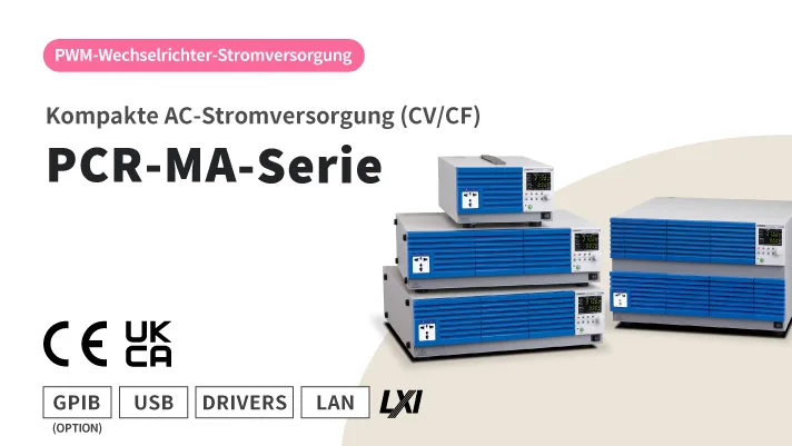 Kompakte AC-Stromversorgung (CV/CF)