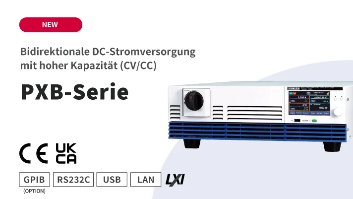 Bidirektionale DC-Stromversorgung mit hoher Kapazität PXB-Serie