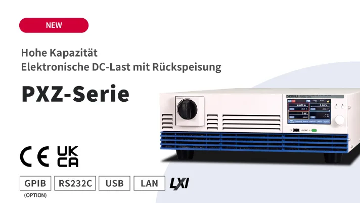 Regenerative elektronische Last mit hoher Kapazität PXZ-Serie