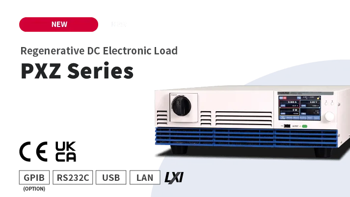 High-Capacity Regenerative Electronic Load PXZ Series