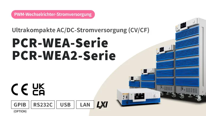 Ultrakompakte AC/DC-Stromversorgung (CV/CF) PCR-WEA/WEA2-Serie