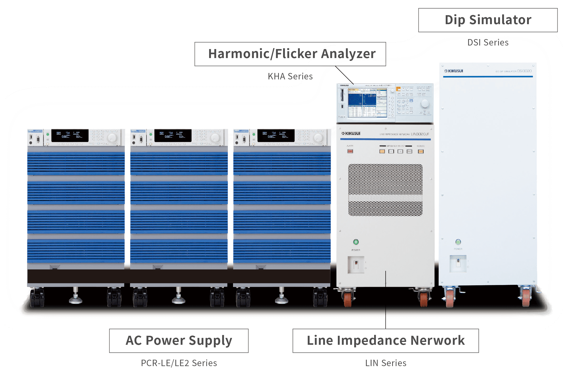 IEC규격 및 JIS규격에 적합한 시험