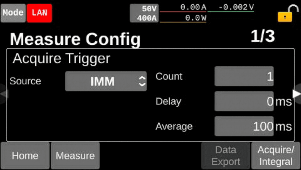Acquire Trigger
