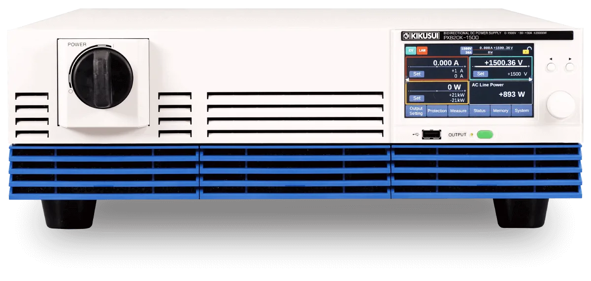 双方向大容量直流電源 PXBシリーズ