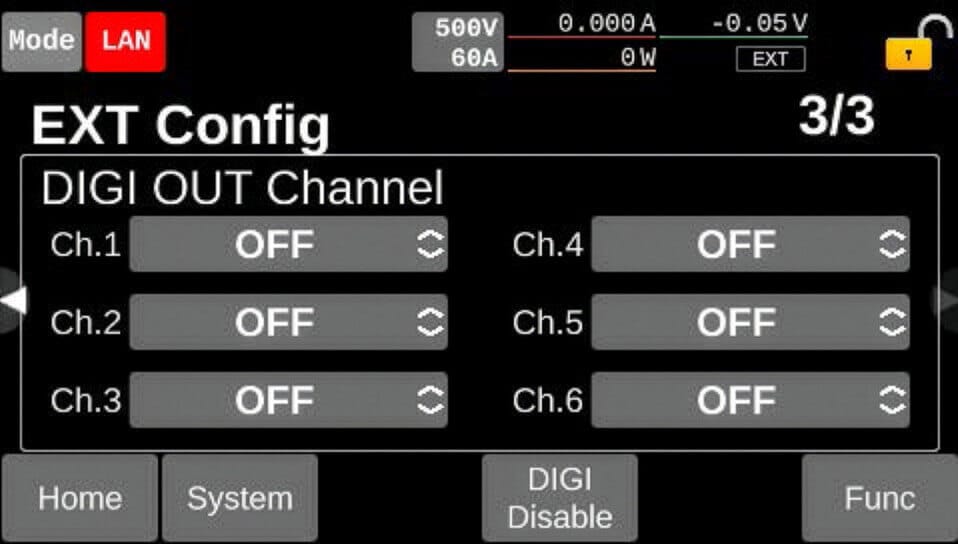 デジタル出力 機能設定