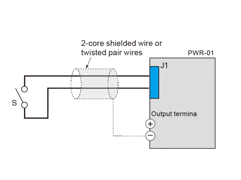 Control by external contact