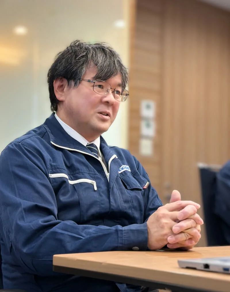 H.Tが話している様子