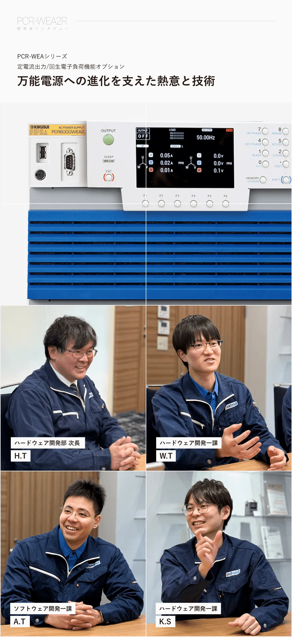 CCオプション インタビュー「万能電源への進化を支えた熱意と技術」