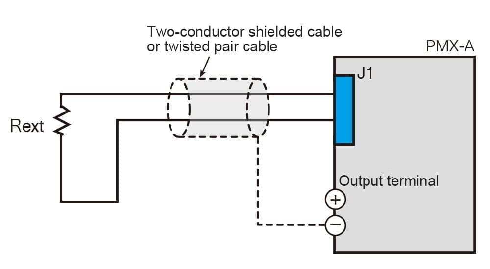 External control by external resistor (Rext)